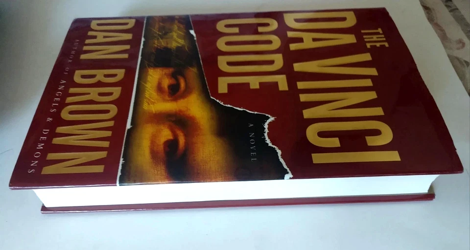 The Da Vinci Code Dan Brown 2003 True 1st Edition 1st Printing HC/DJ RARE Errors Foto 4 de 4