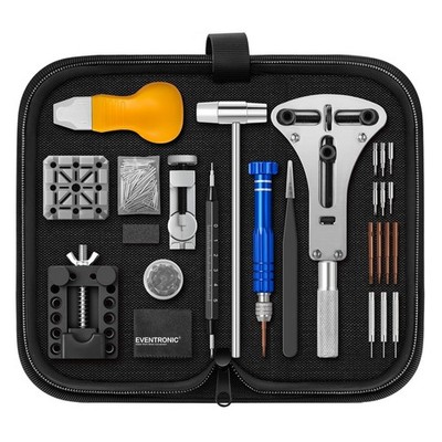 【2025 Upgrade】Eventronic Watch Repair Kit, Professional Watch Battery Replace...