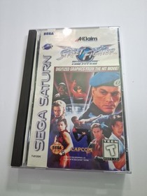Acclaim Street Fighter: The Movie, for Sega Saturn, CIB, 1995