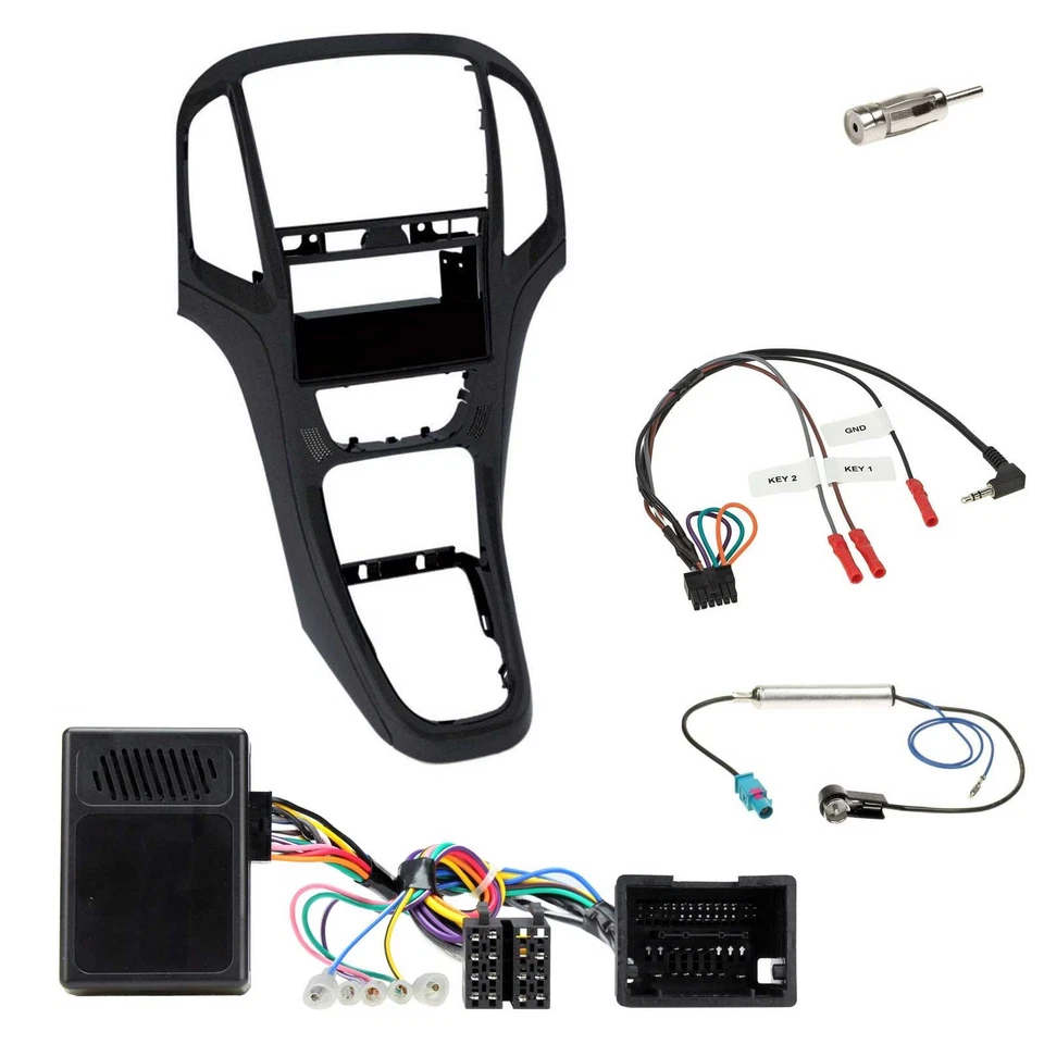 Pioneer DAB USB MP3 Lenkrad CD Autoradio für Opel Astra J 2009-2016 Perl schwarz - Bild 3 von 4