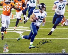 Jermaine Kearse Signed 16x20 Photo Seattle Seahawks SB XLVIII TD MCS Holo