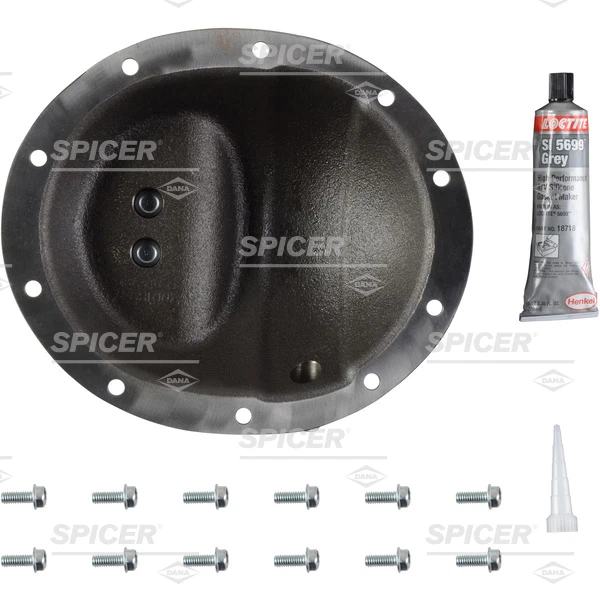 Cubierta diferencial de hierro nodular Dana Spicer Spicer Dana 35 10023535 Foto 2 de 4