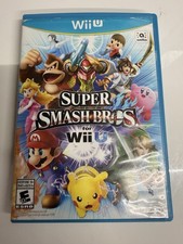 Super Smash Bros. CIB W/ Manual - Wii U Clean Disc Tested Free Ship