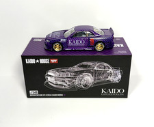 Kaido House x Mini GT Nissan Skyline GT-R R34 Kaido Works V1 KHMG048 1/64