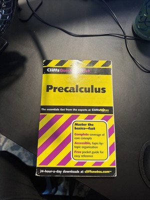 CliffsQuickReview Precalculus; Cliff- 9780764539848, paperback, W Michael Kelley