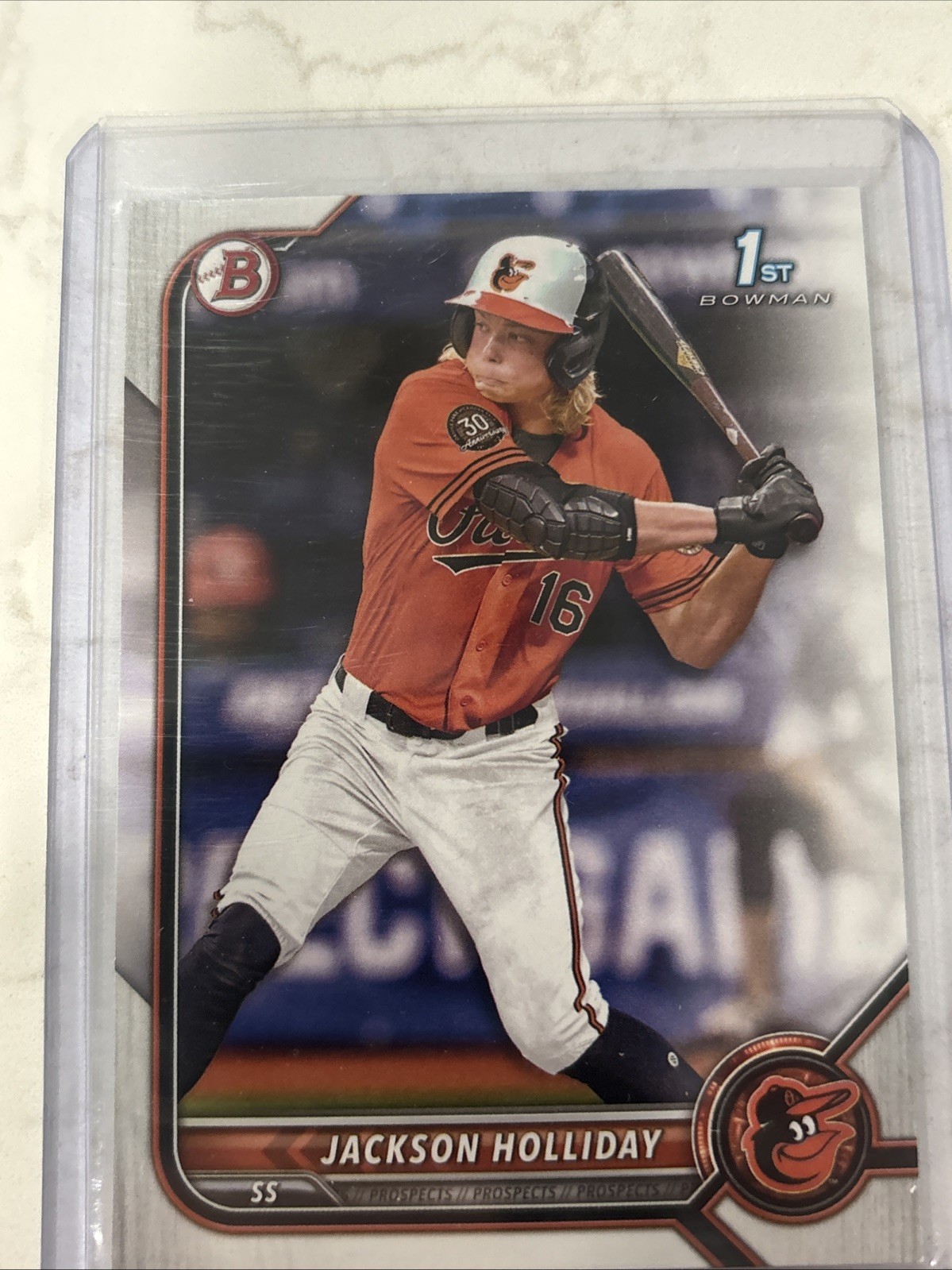 2022 Bowman Draft - Jackson Holliday #BD-168 (RC)