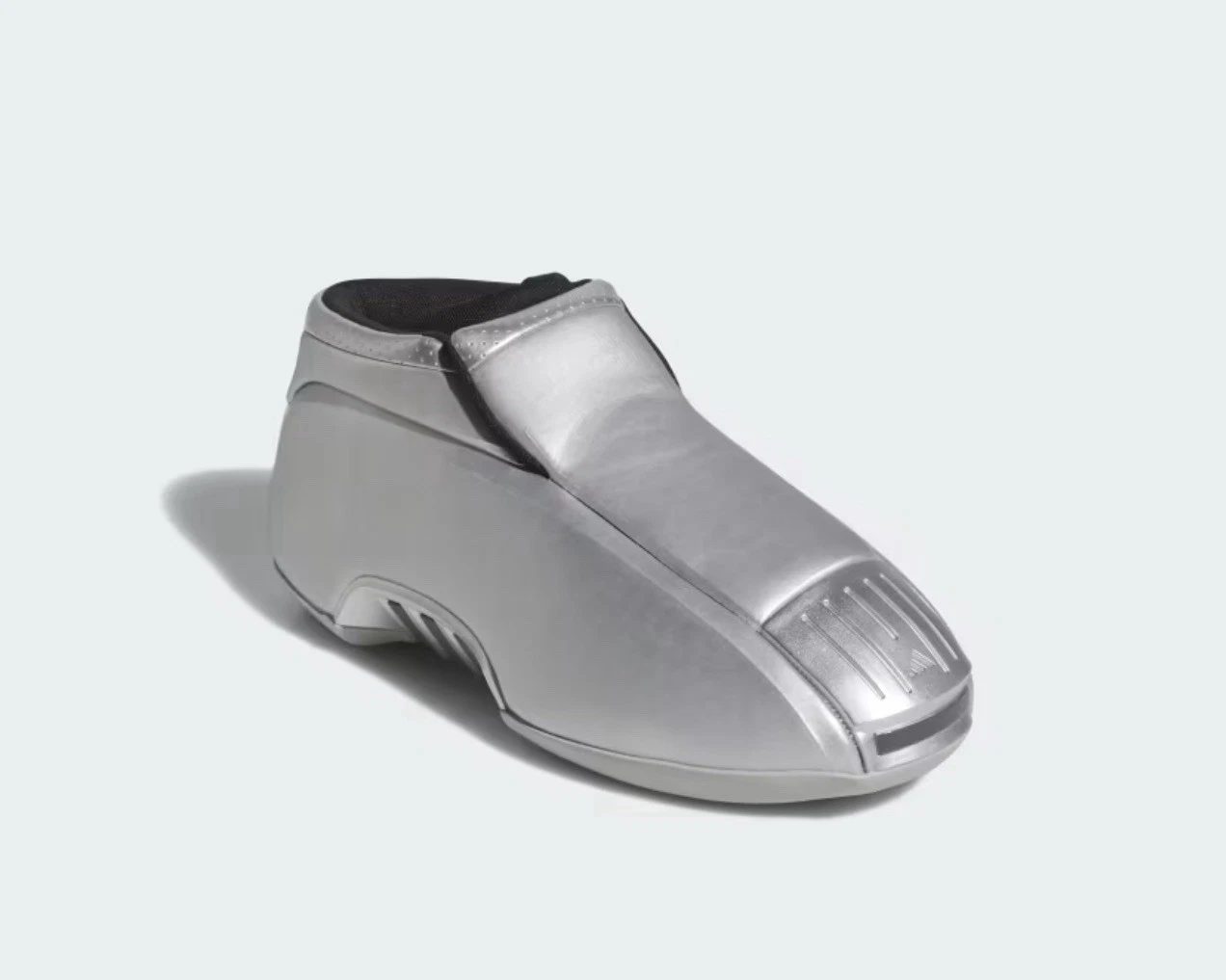 UK 13 Adidas Mens Crazy 2 Trainers Silver Metallic/ Core Black/Onix : Metallic