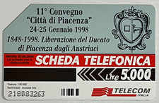 PHONE CARD 11 Conference City of Piacenza (754)