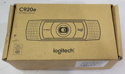 New Logitech C920e Business Webcam 1080P HD Video Conferencing Camera 960-001401