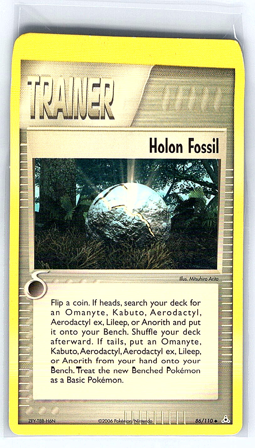 Holon Fossil 86/110 Holon Phantoms MP Pokemon Card