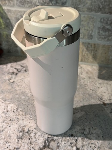 Stanley 30 oz tumbler, with Straw Lid - Pale Pink - 第 3/7 張圖片