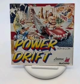 NEC PC Engine Hucard - Power Drift - Import Japan Japanese US SELLER