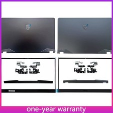 For MSI GE76 Raider 10SGS SFS MS-17K1 LCD Back Cover Front Bezel Hinge Blue New