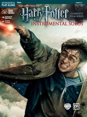 Harry Potter Instrumental Solos: Flute, Book & Online Audio/Software (Pop In...