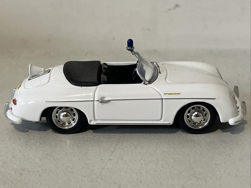 LLEDO VANGUARDS 1:43 PORSCHE 356 CABRIO - AUTOBAHN POLIZEI STUTTGART VA07801 CAR - Picture 5 of 9