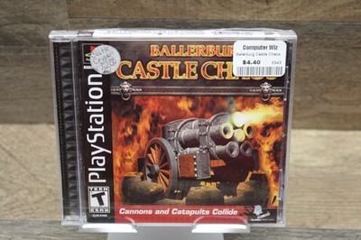 Ballerburg: Castle Chaos (Sony PlayStation 1) PS1 NEW Factory Sealed Hang Tab