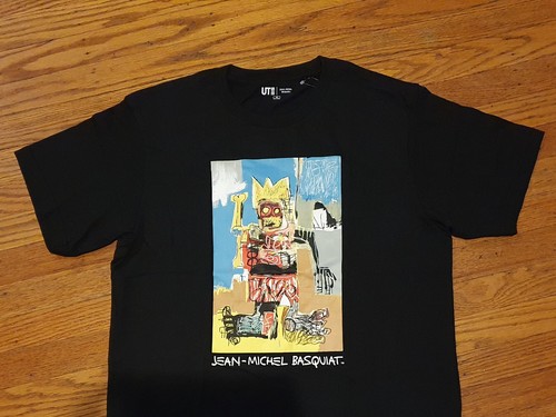 Schwarzes Uniqlo X Basquiat T-Shirt Größe M Neu mit Etikett - Bild 3 von 8