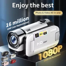 1080P HD Camcorder Digital Video Camera TFT LCD 24MP 16X Zoom DV AV Night Vision