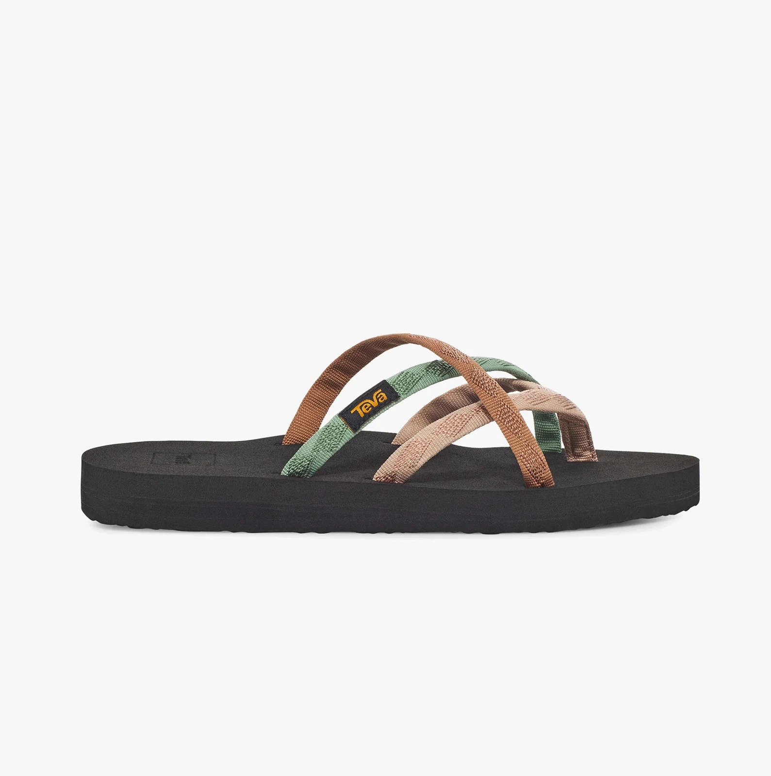 Teva Olowahu Womens Synthetic Slip-On Vegan Sandals