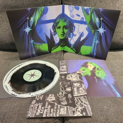 MOTHICA Nocturnal LP on WHITE & BLACK SMUSH VINYL