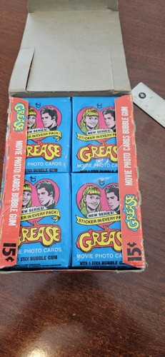 1978 TOPPS GREASE PHOTO MOVIE TRADING CARDS BOX 36 - Picture 9 of 12