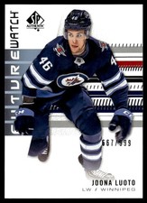 2019-20 SP Authentic Future Watch Joona Luoto RC /999 #235