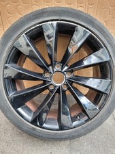 GENUINE VOLKSWAGEN SCIROCCO 2013 18" INCH ALLOY WHEEL 3C8601025D BLACK COLOUR 