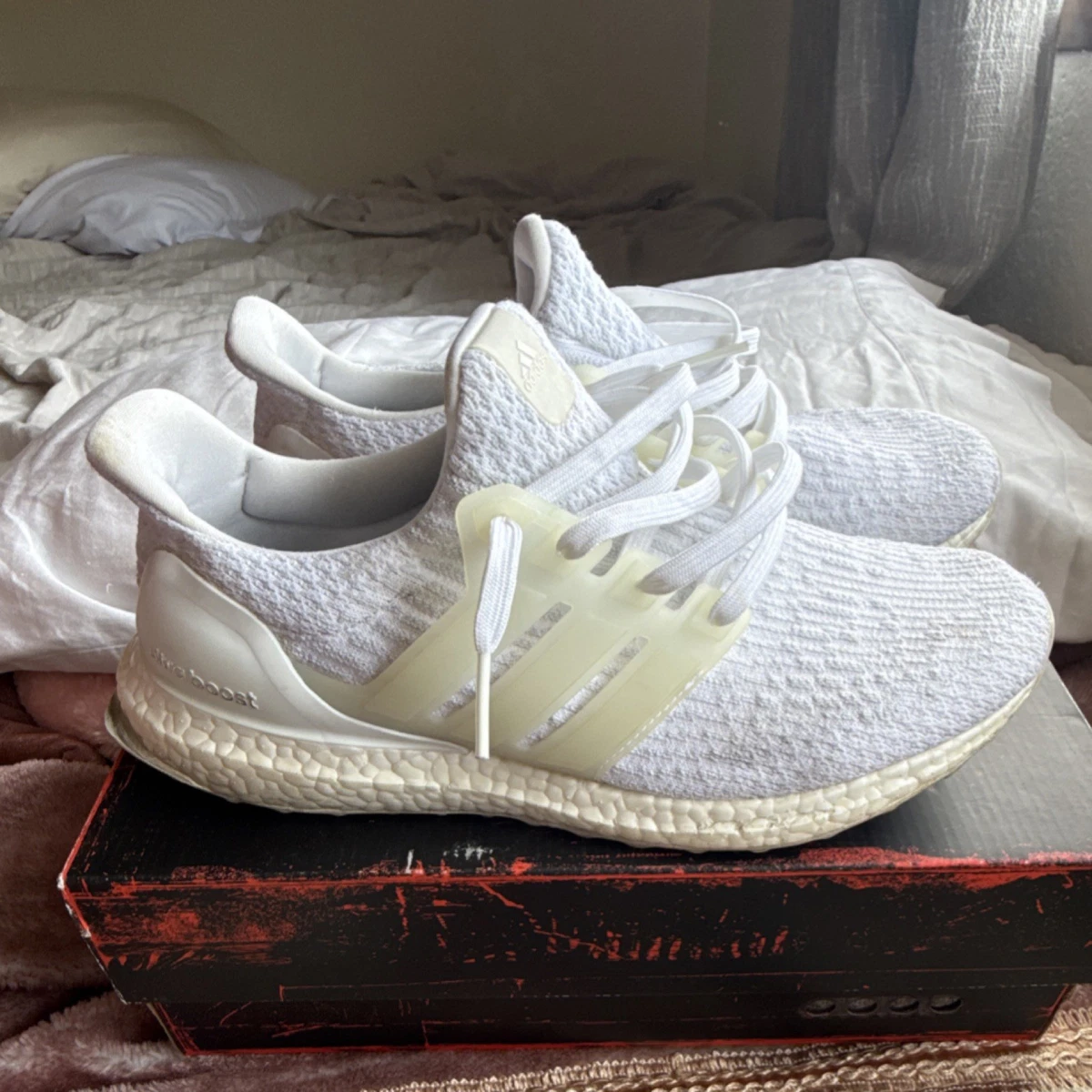 adidas UltraBoost 3.0 Triple White for Sale | Authenticity