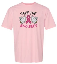 Save The Boo Bees Halloween - Breast Cancer Awareness Unisex T-Shirt