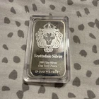Scottsdale Mint 1 oz .999 Fine Silver Bar Troy Ounce In God We Trust Silver