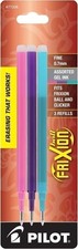 PILOT FriXion Gel Ink Refills for Erasable Pens, Fine Point 3-Pack 77336