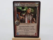 WARLORD Saga of the Storm CCG Character Card SLAYER THE UNKIND 002/295