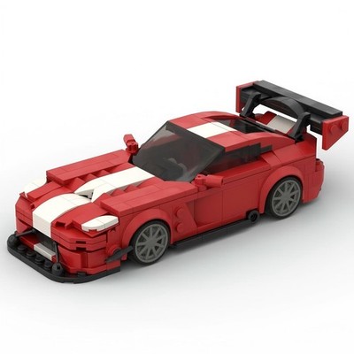 MOC Building Blocks Classic Viper (VX I) ACR Car Model DIY Assembly Toy Gift