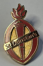 ST DUNSTAN’S BLIND EX-SERVICEMEN’S CHARITY PIN BADGE