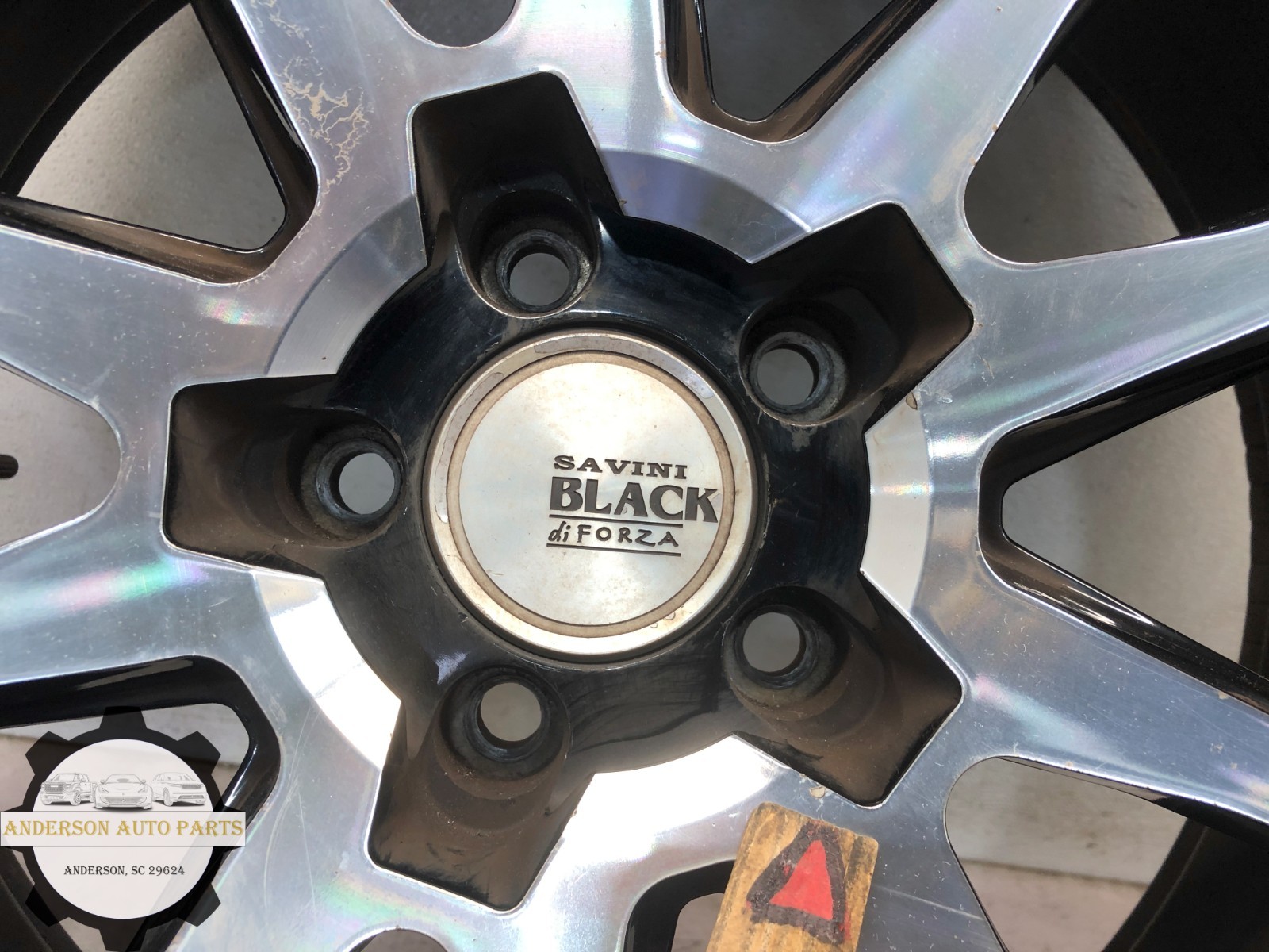 SAVINI BLACK DI FORZA BM12 WHEEL RIM 22X10.5 295/30/R22 #NOTES