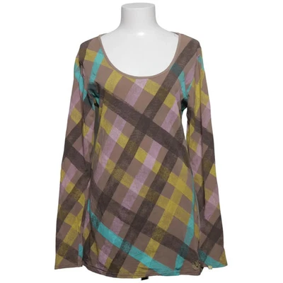 Billabong, Langarmshirt, Größe: M, Braun/Mehrfarbig, Baumwolle/Elasthan #urE - Bild 1 von 4