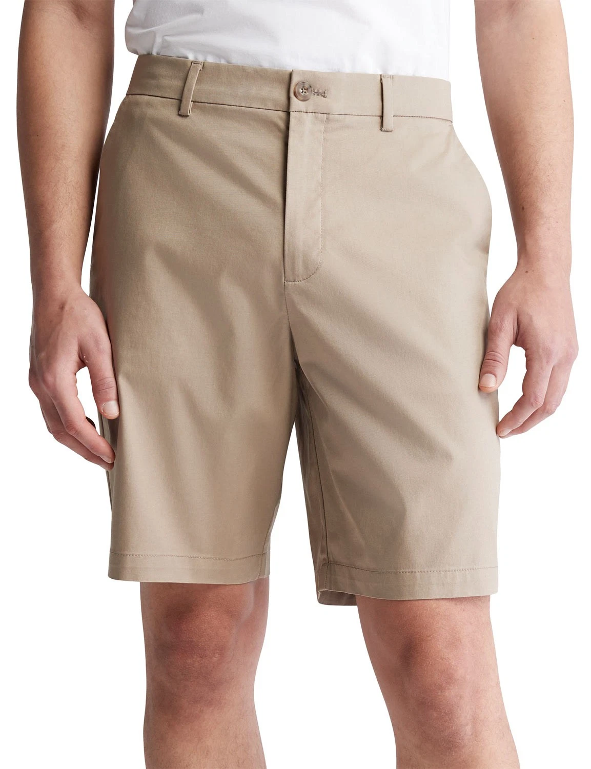 Calvin Klein Mens Refined Slim Fit 9" Inseam Chino Shorts 32 Greige - NWT $79
Opens in a new window