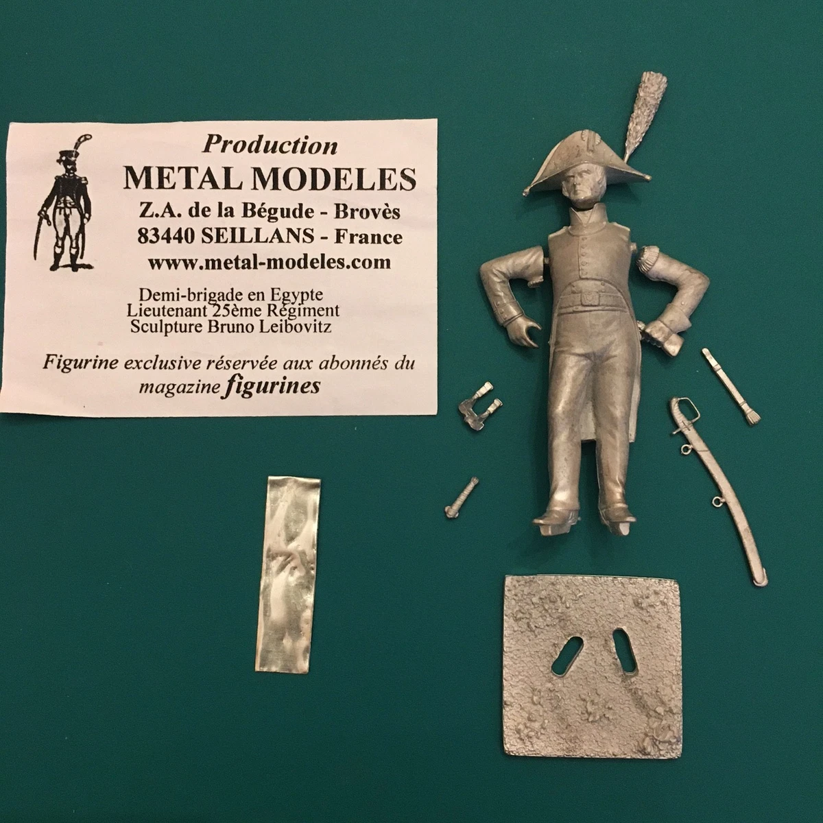 Figurine Metal Modeles 54mm – Peinture Main – Collection Militaire – Neuve
