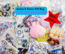 Anime & Game Large Gift Box, No Repeats, Large Gift Bundle, Game Gift Bag,