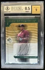 2003 SP Authentic Tiger Woods Sign of the Times Auto #TW BGS 8.5/9