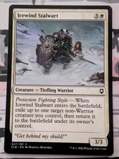 Icewind Stalwart Commander Legends: Battle for Baldur's Gate Regular - NM #27