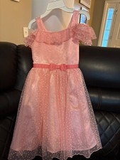 Holiday Pink Jona Michelle Dress girls size 8