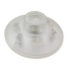 1 Pcs Transparent Foot Pedal Push Switch Inline Lamp Light On-Off Control Foo...