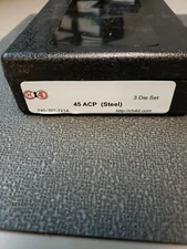 45 ACP Steel Dies NIB CH4D