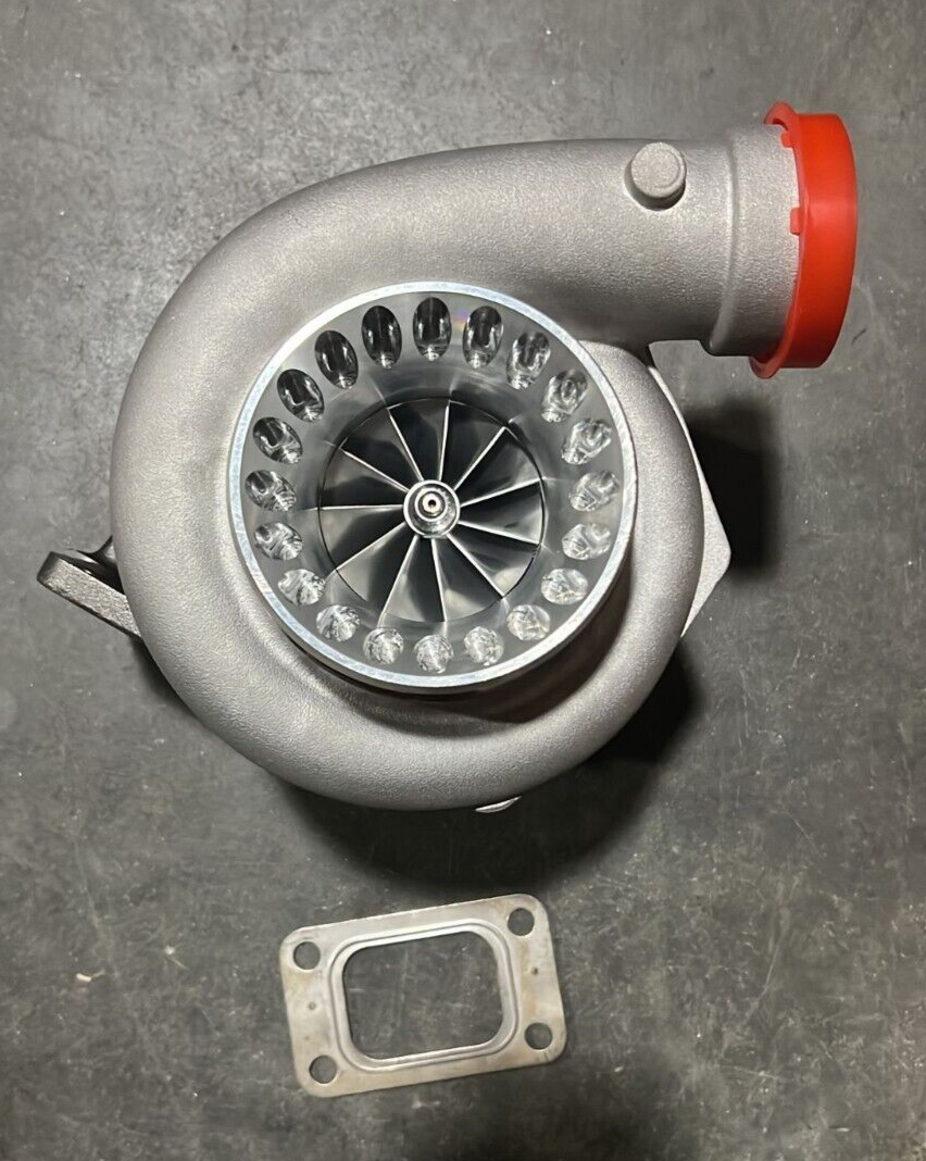 Billet Wheel Dual Ball Bearing Turbo GT35 GTX3582R T3 82 A/R Vband ...