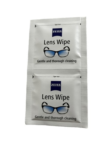 60x ZEISS Pre-Moistened Individually Wrapped Lens Cleaning Wipes - Picture 2 of 3