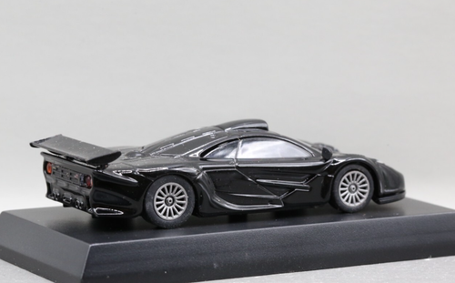 Kyosho 1/64 British Sport Car Collection Mclaren F1 GTR LT LongTail 1997 Black - Picture 4 of 4