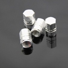 4pcs Aluminum Car Tire Valve Caps Tyre Valve Stem Cover Air Dust Wheel Rim Cap
