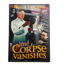The Corpse Vanishes DVD (1942) Bela Lugosi Horror Thriller Classic OOP VGC 6