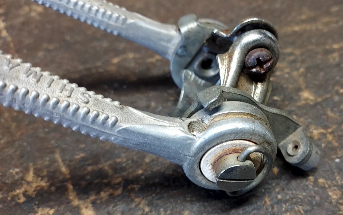 SHIMANO - ブンブン Vintage Shimano 5sp Road Bike Downtube Friction Shifters